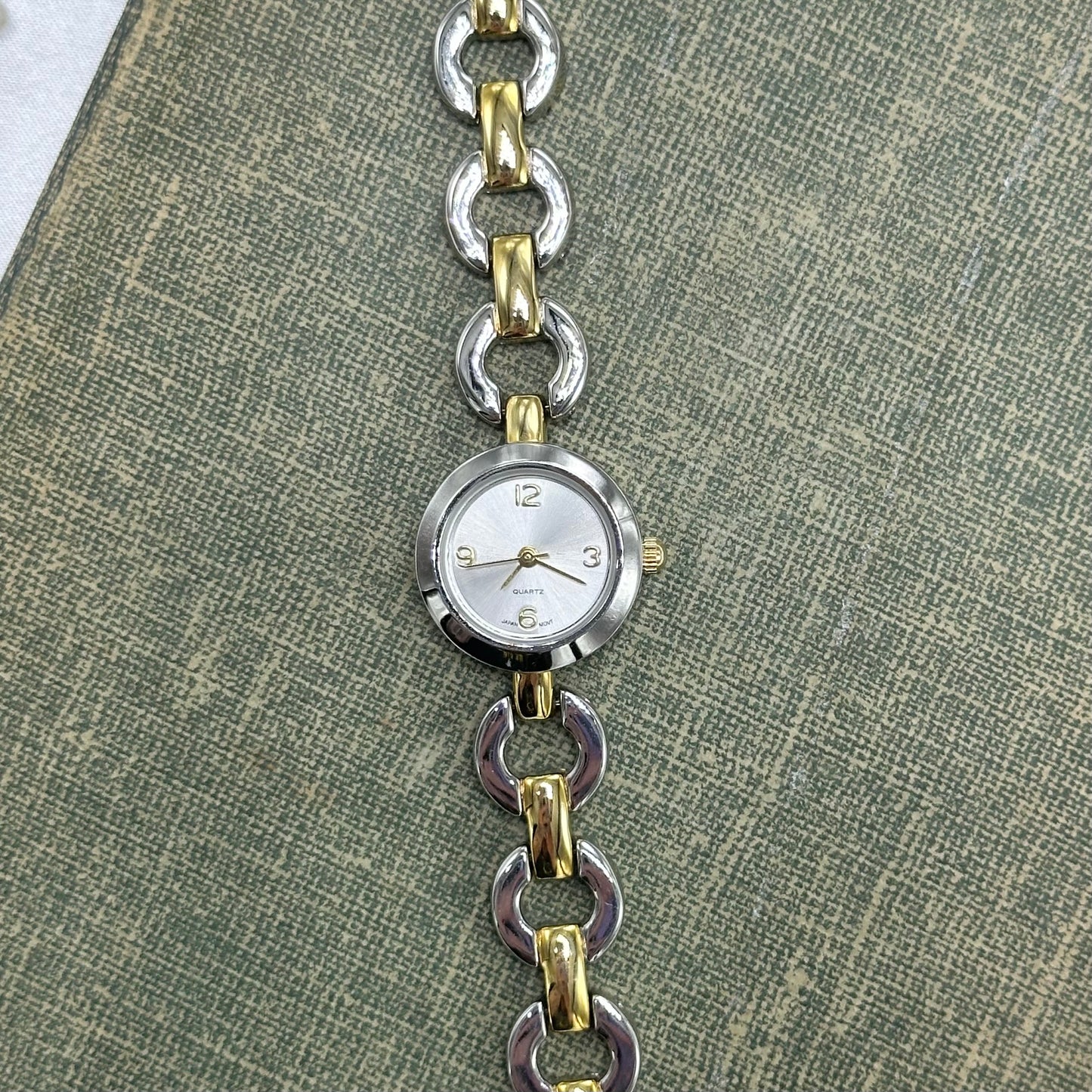 Two-Tone Chain Link Watch