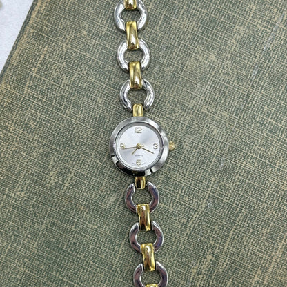 Two-Tone Chain Link Watch
