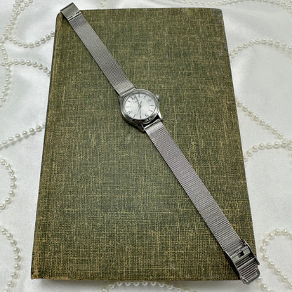 Silver Classic Round Dial Timex Watch