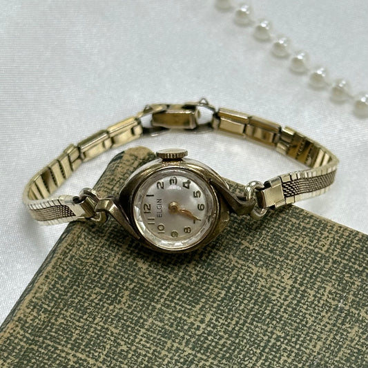 10K RGP Gold 1960's Elgin Wind-Up Watch