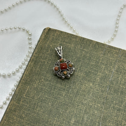 Vintage Double Sided Pendant
