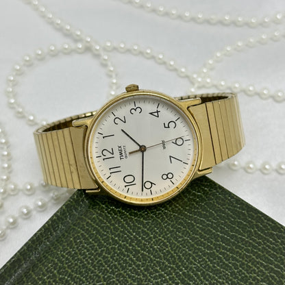 Chunky Gold Timex Watch