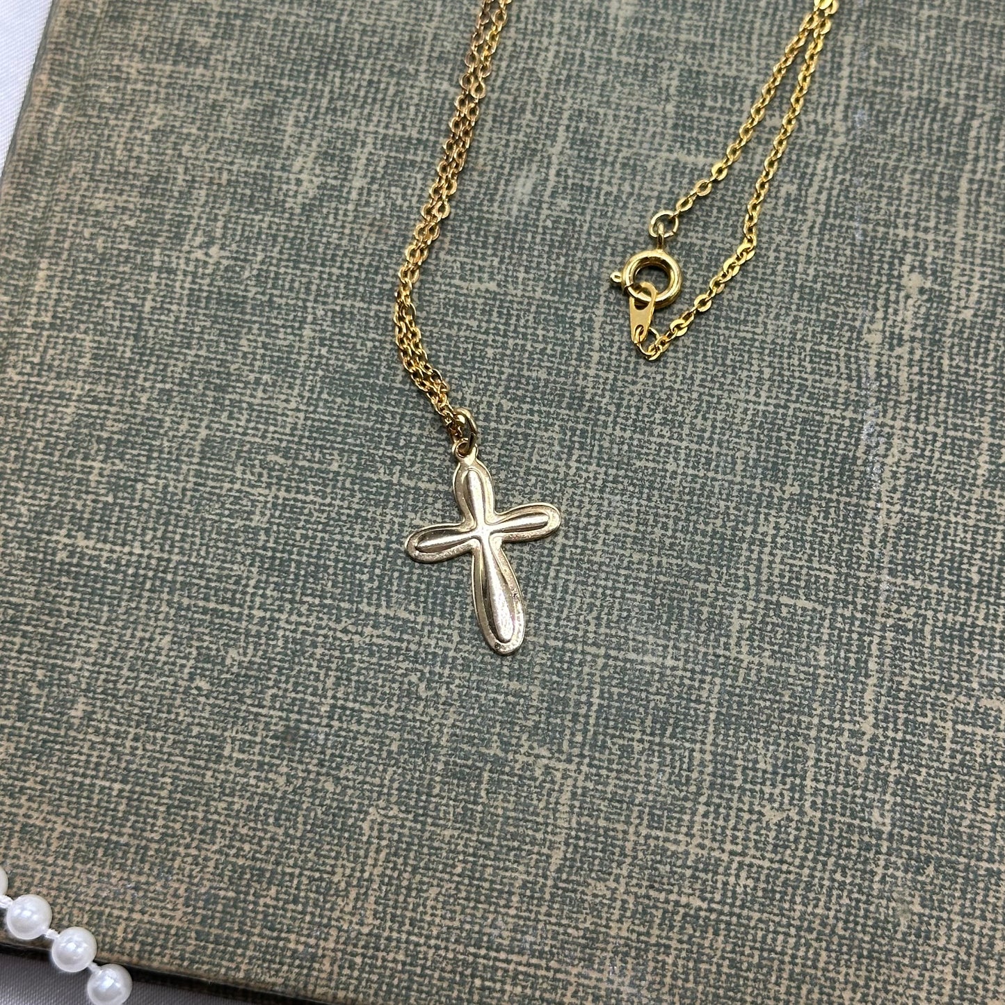 Gold Cross Necklace