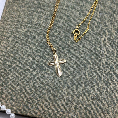 Gold Cross Necklace