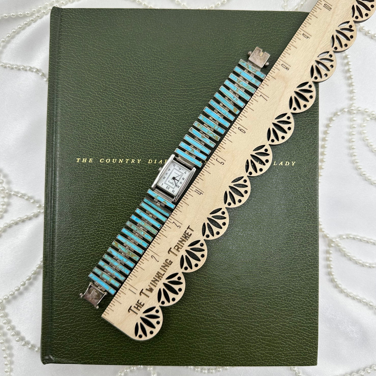 Sterling Silver and Turquoise Stone Watch