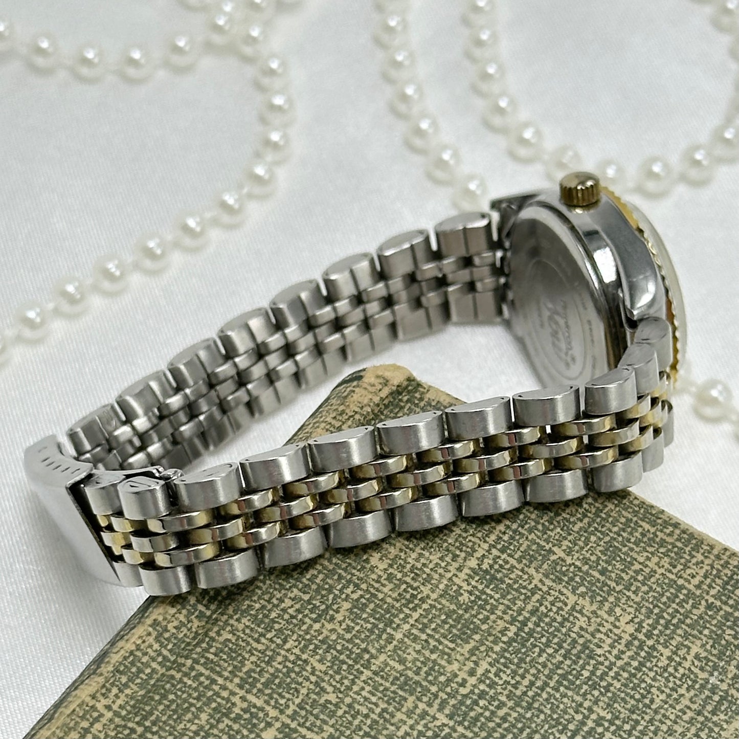 Two-Tone Armitron Tank Watch