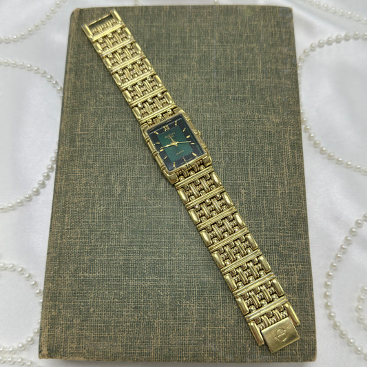 Green Dial Elgin Tank Watch