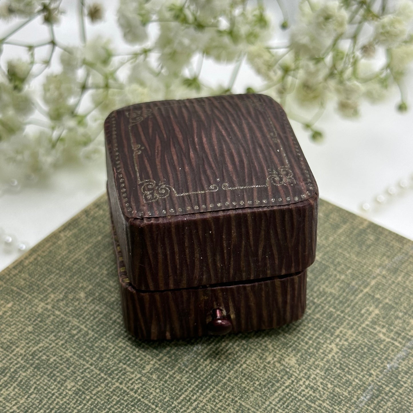 Vintage Baby Ring & Box