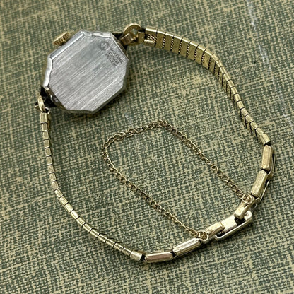 10k RGP Gold 1945 Bulova Wind-Up Watch