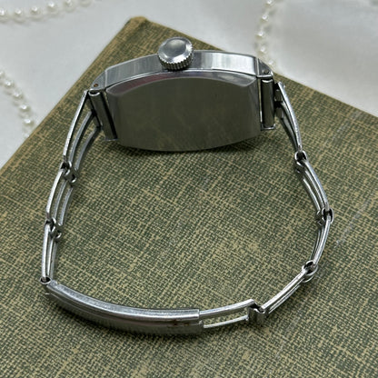 Antique 1930's Art Deco Ingraham Wrist-Fit Wind Up Watch