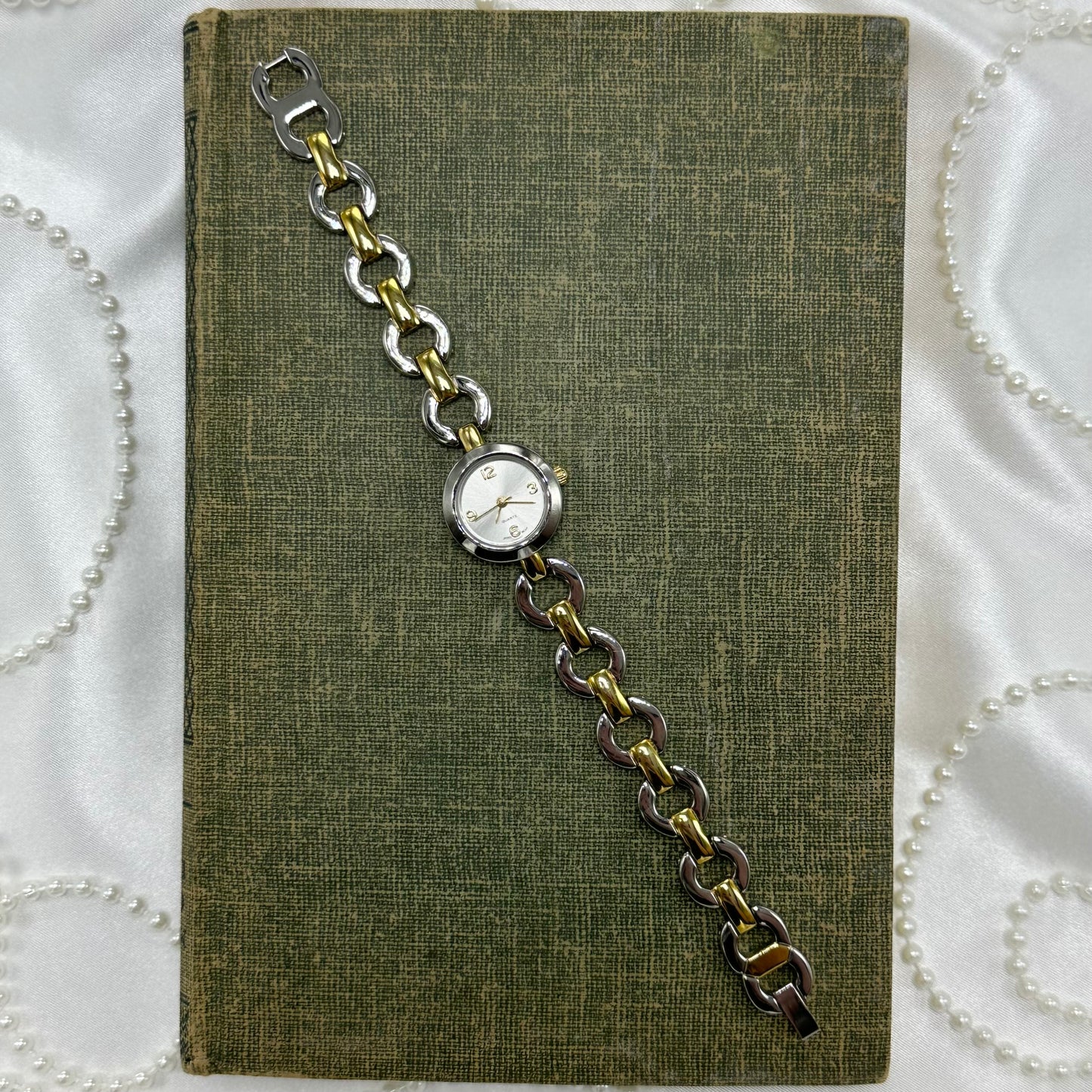 Two-Tone Chain Link Watch