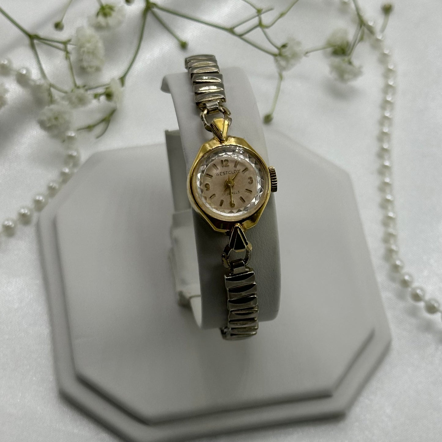 Two-Tone Westclox Cocktail Watch