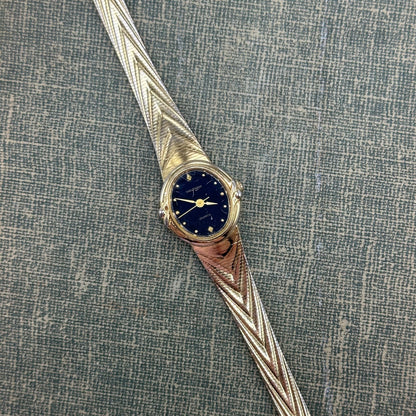 Black Dial Gold Waltham Watch