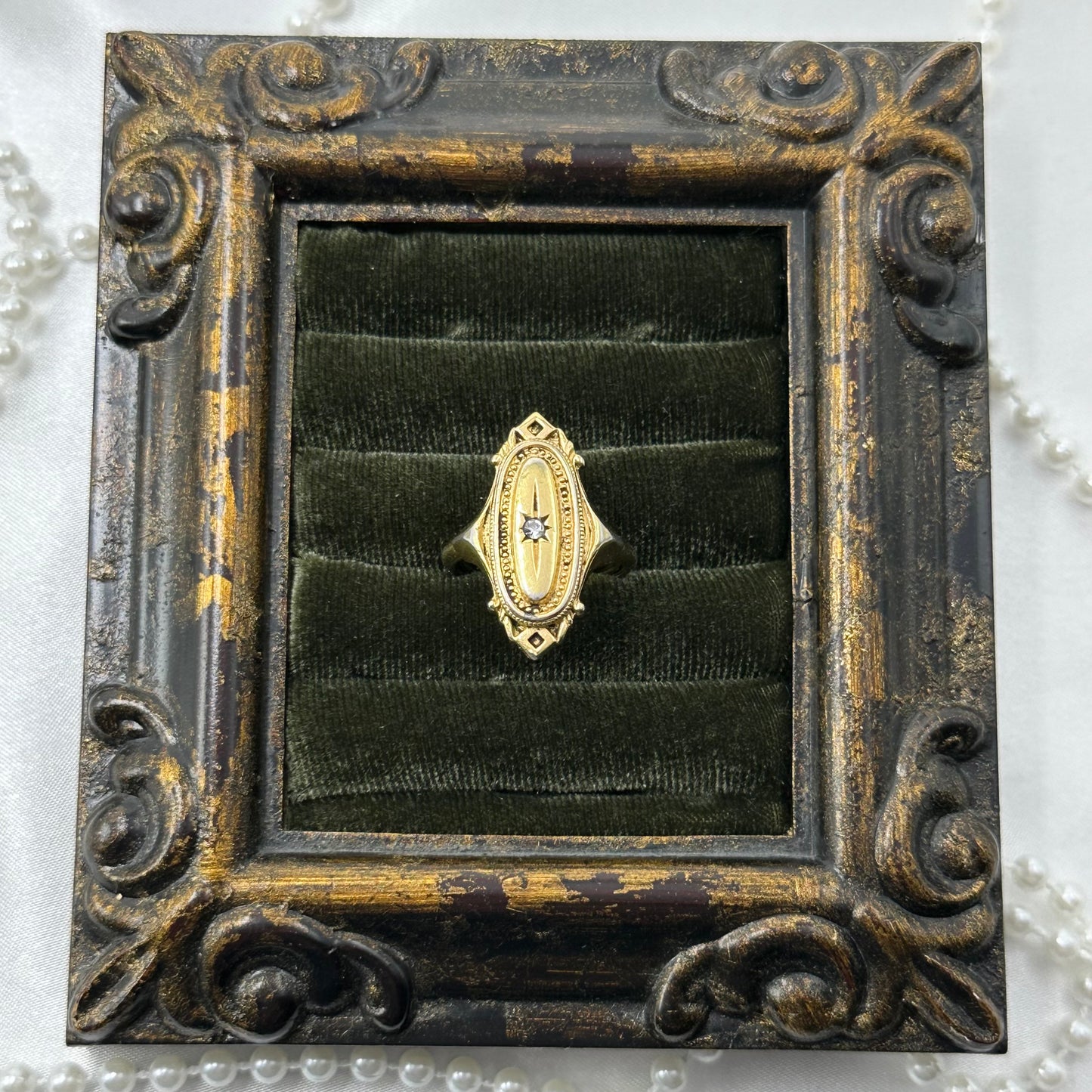1976 Gold Avon Kensington Ring