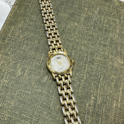 Gold Citizen Watch with Mother of Pearl Dial