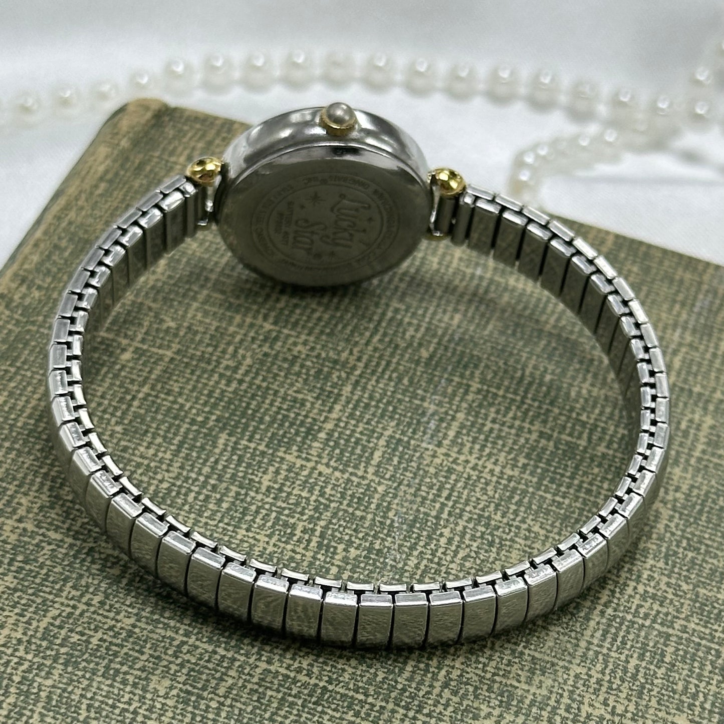 Two-Tone Bubble Dial Lucky Star Watch