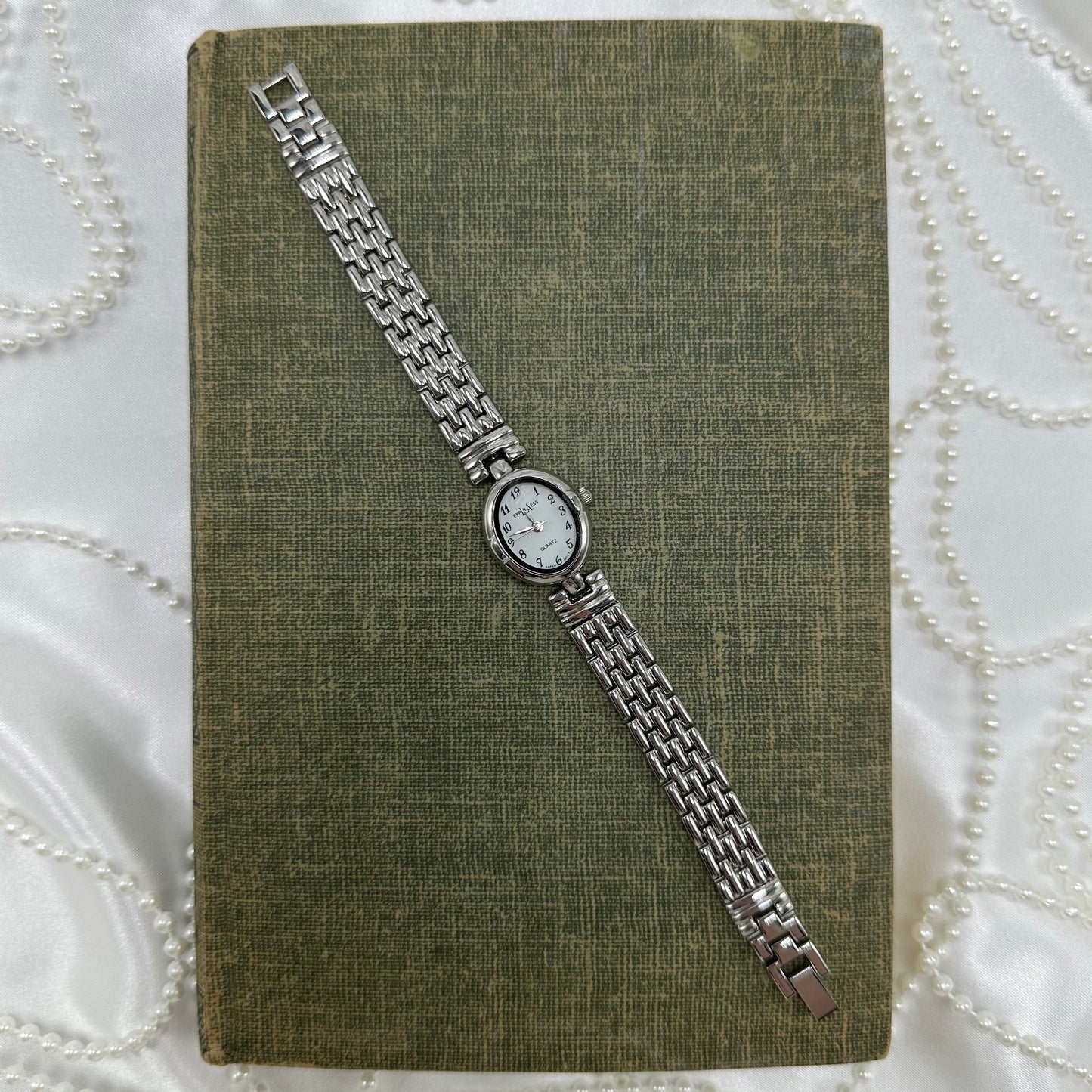 Silver or Two-Tone Reversable Watch