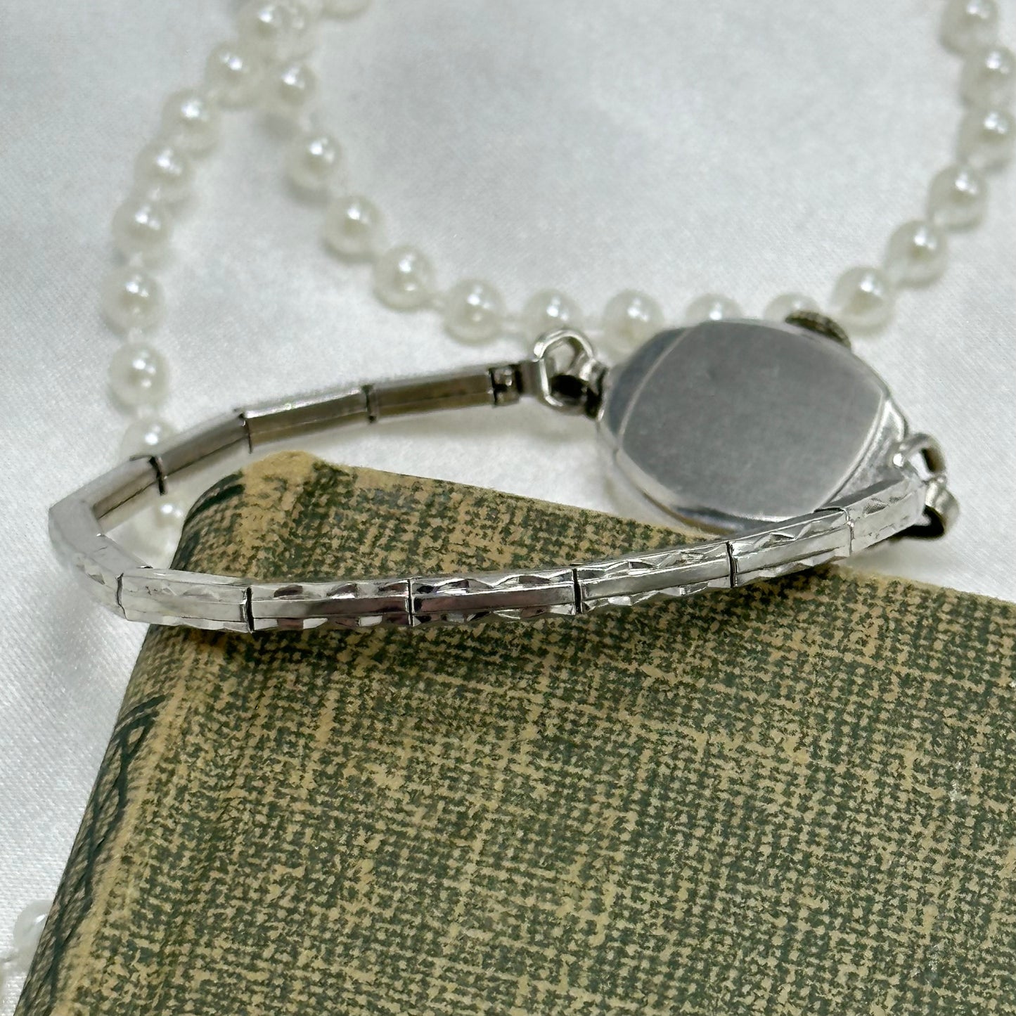 10K RGP Silver Cornell 17 Jewels Wind-Up Watch