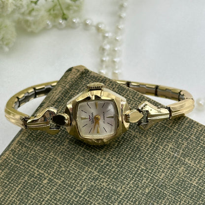 Vintage 1960's Waltham 17 Jewels Cocktail Watch
