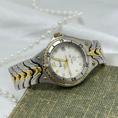 Two-Tone Bulova Marine Star Watch