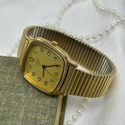 Vintage Gold Timex Watch
