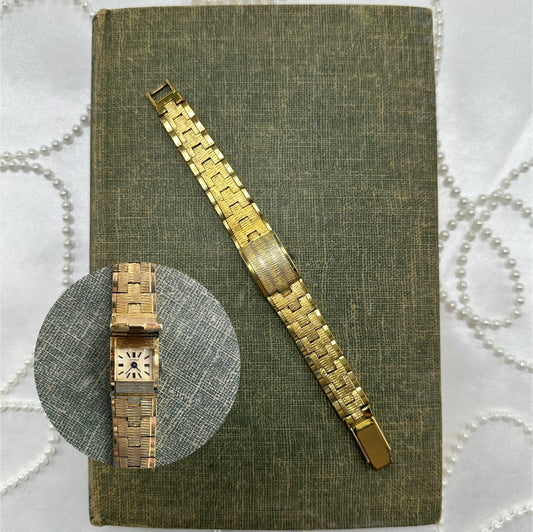 Vintage Gold La Marque Peek A Boo Watch