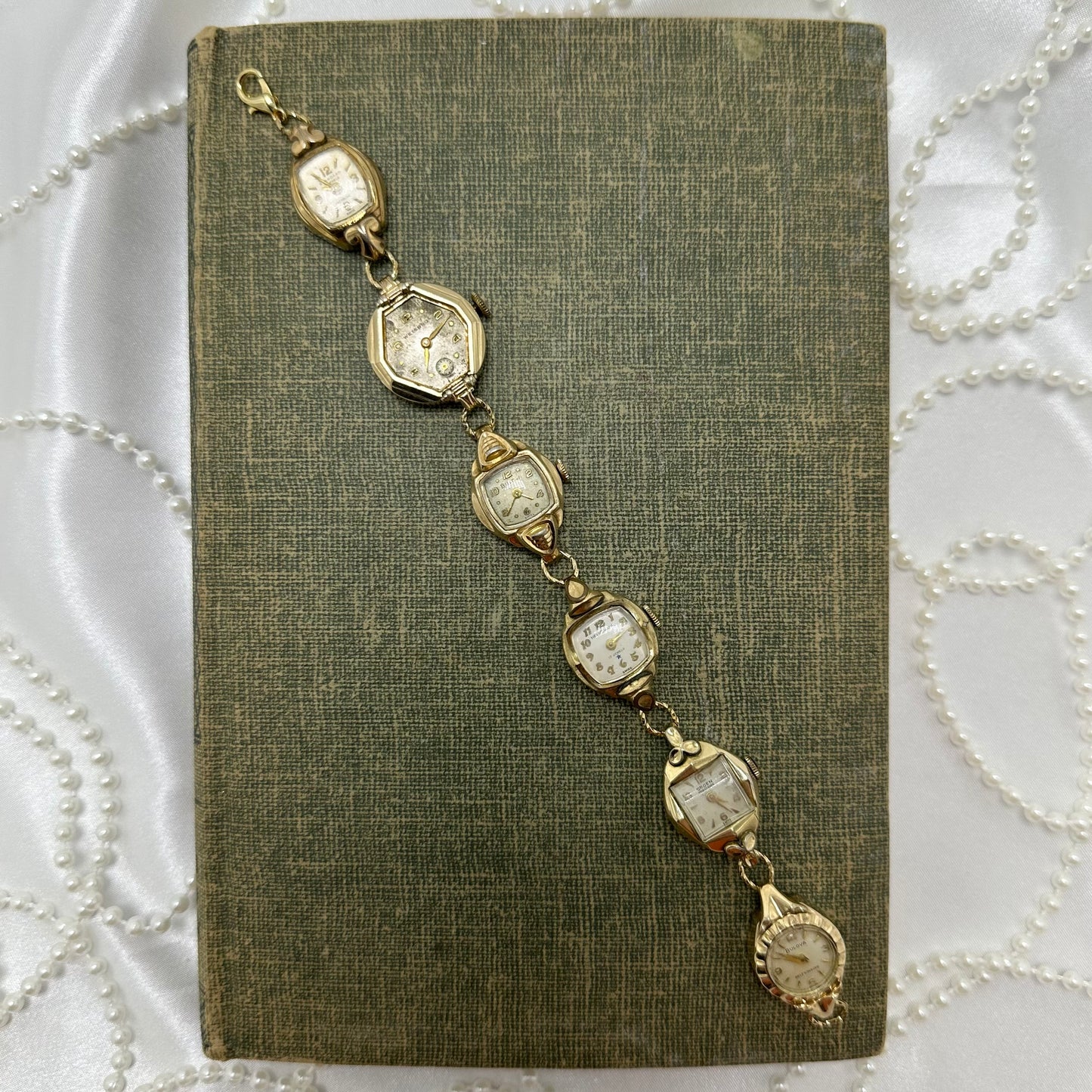 Vintage Gold Watch Bracelet