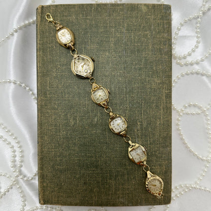 Vintage Gold Watch Bracelet