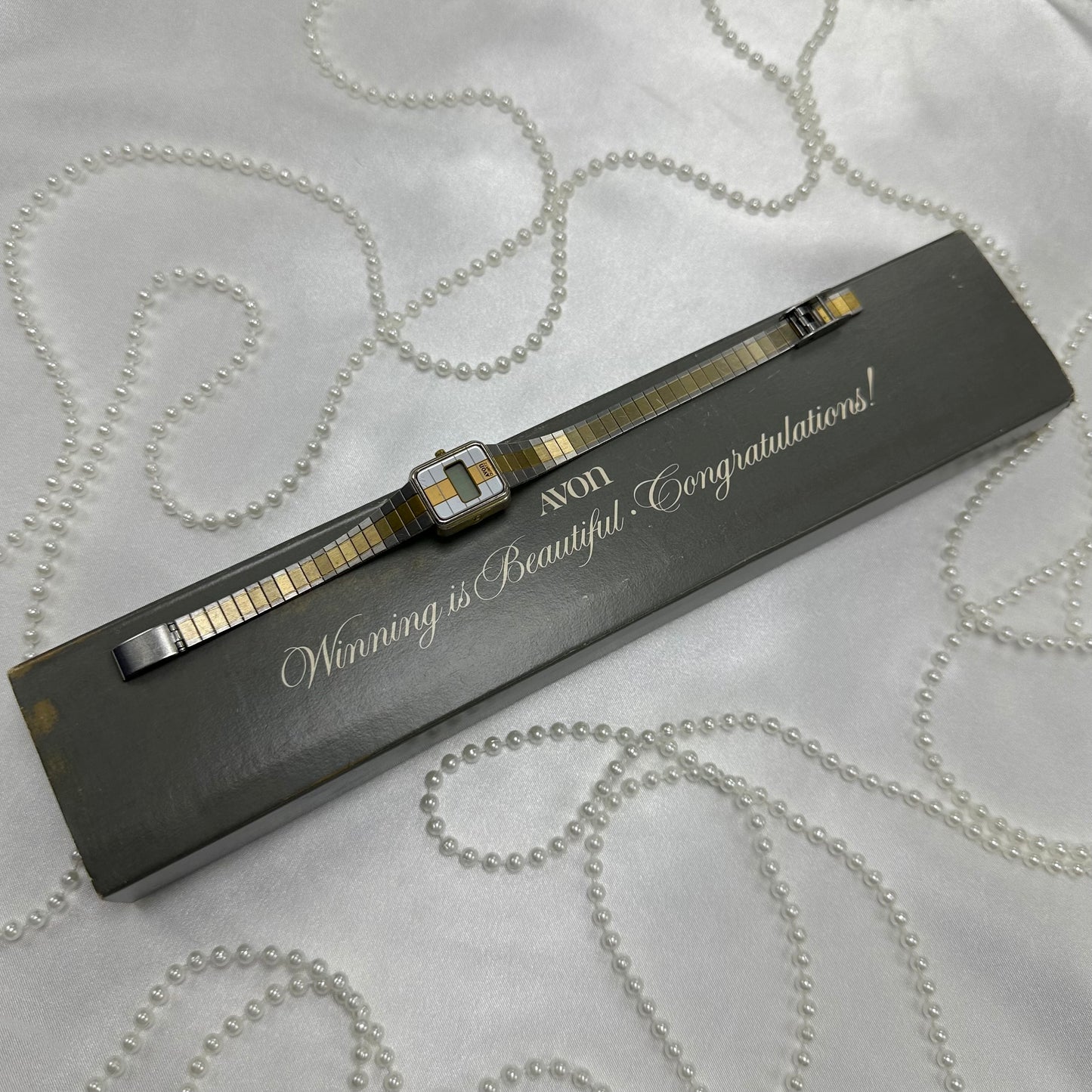 1982 President Sales Challenge Avon Two-Tone Watch