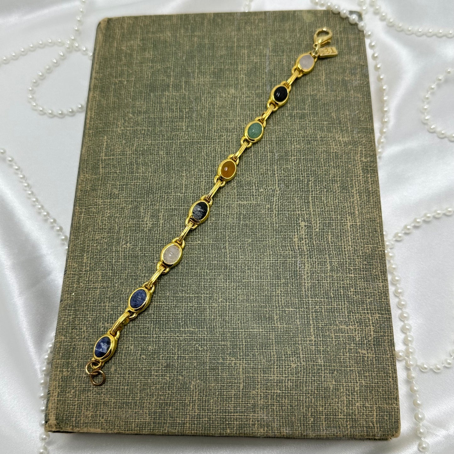 Vintage Gold Scarab Bracelet