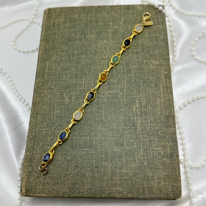 Vintage Gold Scarab Bracelet