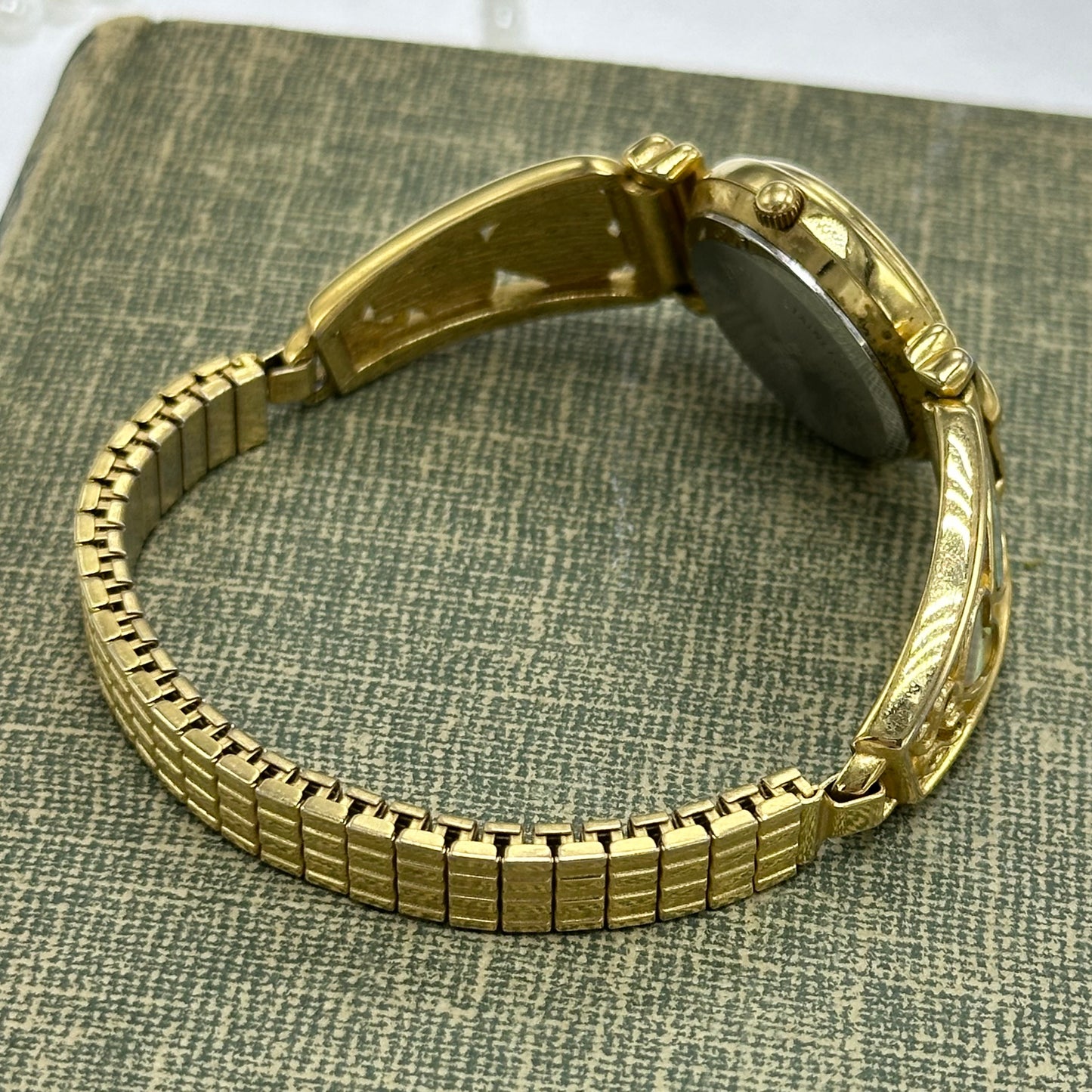 Gold Abalone Heart Watch