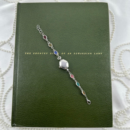 10K G.F. Vintage Silver Scarab Hamilton Cocktail Wind-Up Watch