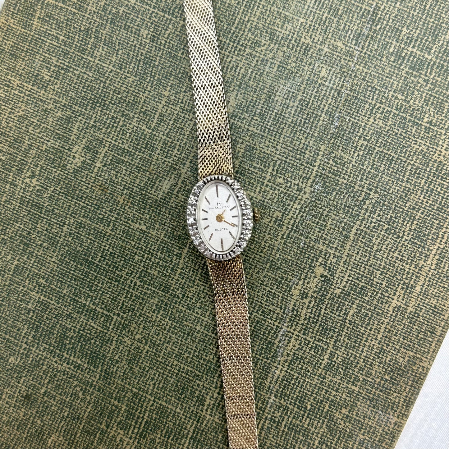 Dainty Gold Hamilton Watch