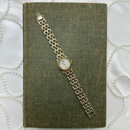 Gold Citizen Watch with Mother of Pearl Dial