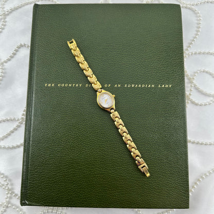 Gold or Two-Tone Reversable Watch