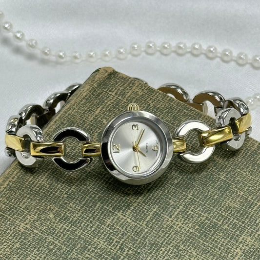 Two-Tone Chain Link Watch