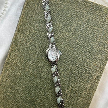Jade Gruen Watch, Earring & Ring Set