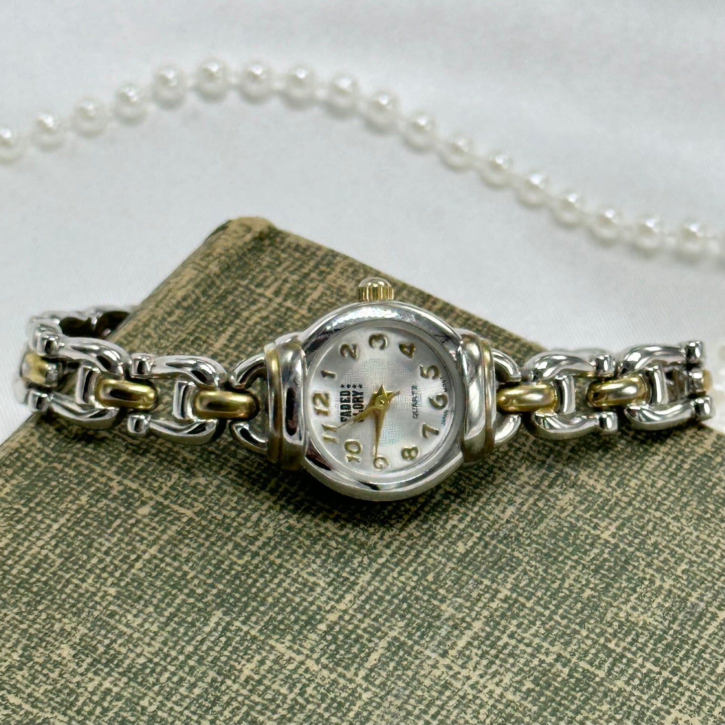 Dainty Two-Tone Faded Glory Watch