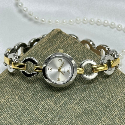 Two-Tone Chain Link Watch