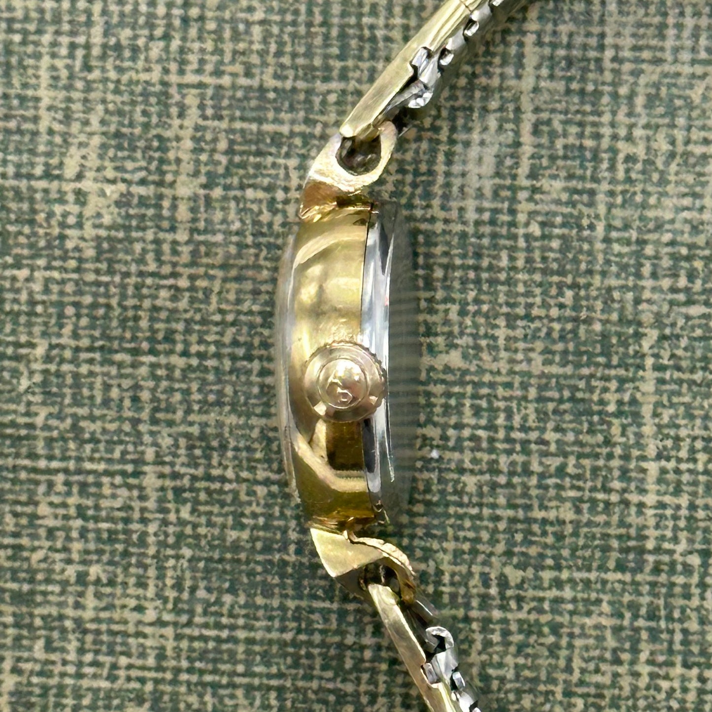 Vintage Gold Wind-Up Helbros Cocktail Watch