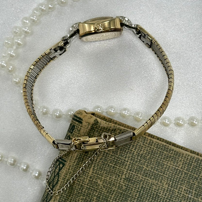 Dainty Vintage 10k RGP 1966 Bulova Cocktail Watch