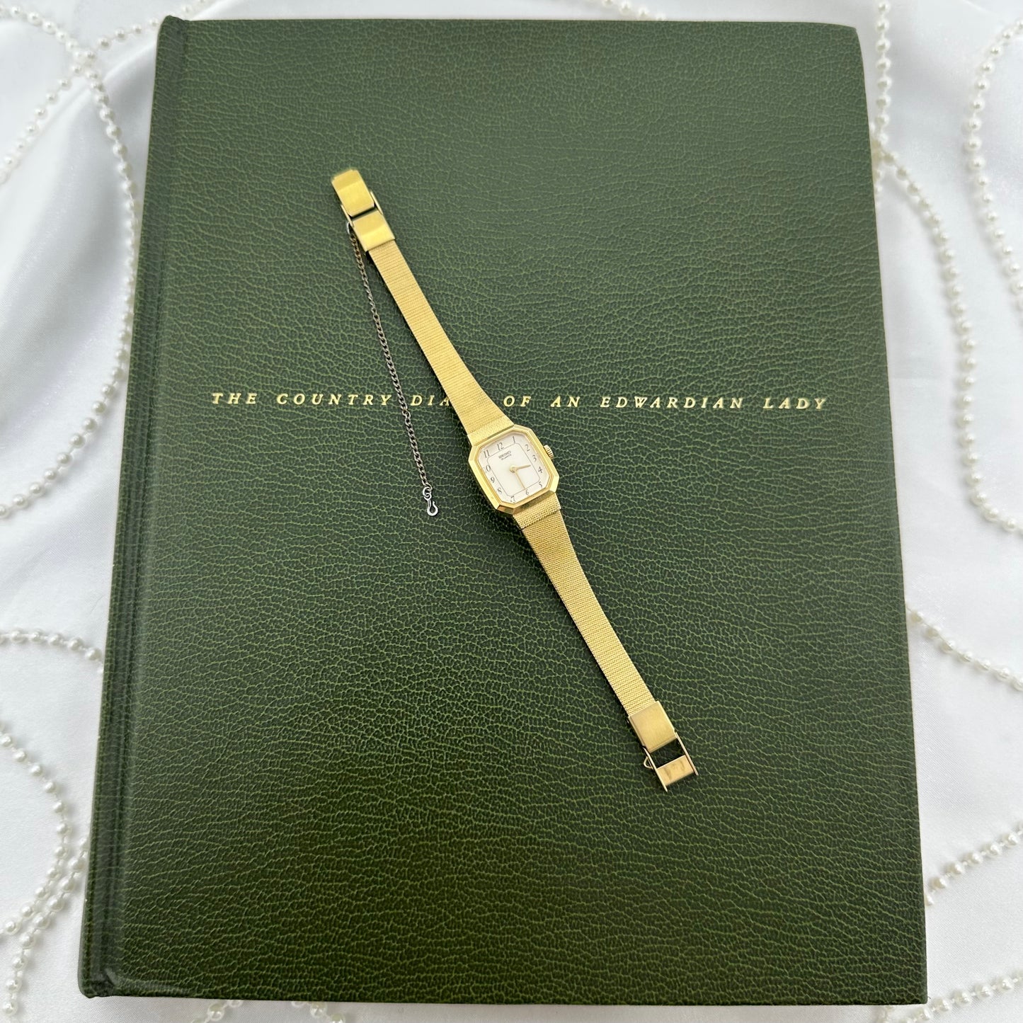 Gold Vintage Octagon Dial Seiko Watch