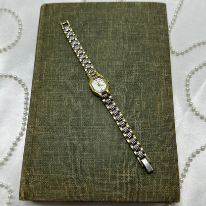 Dainty Two-Tone Waltham Watch
