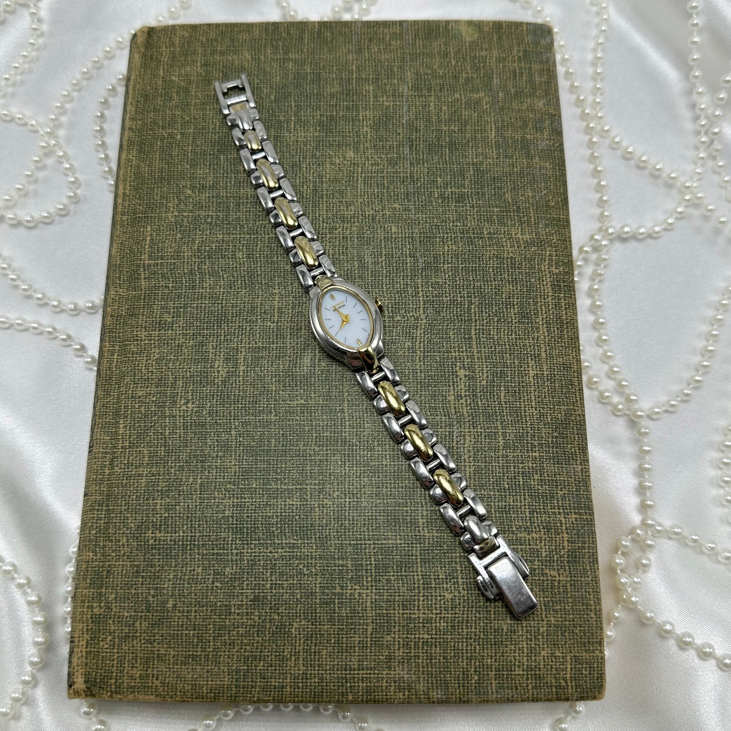 Vintage Two-Tone Citizen Eco Drive Watch