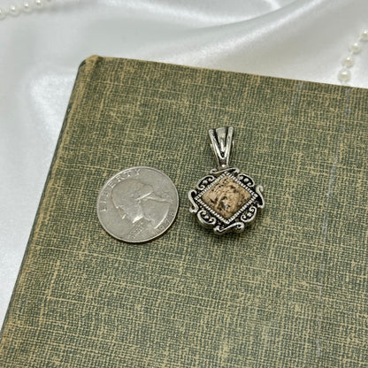 Vintage Double Sided Pendant