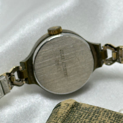 Vintage Gold Jules Jergensen Wind-Up Watch