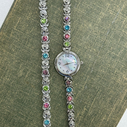 Pastel Stone Bracelet and Watch Set