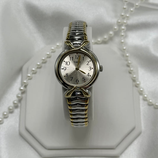 Classic Two-Tone Timex Watch