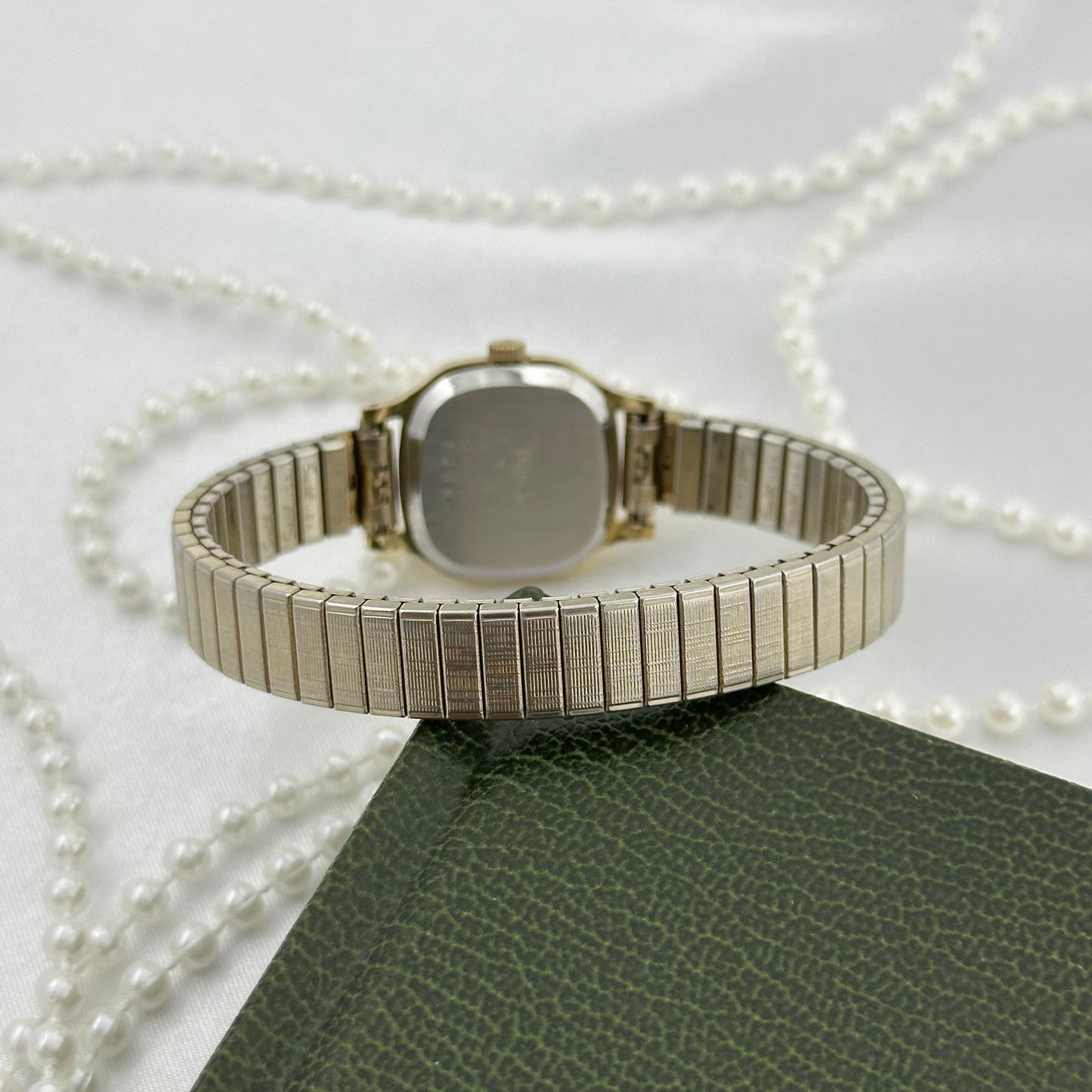 Vintage Square Dial Gold Pulsar Watch